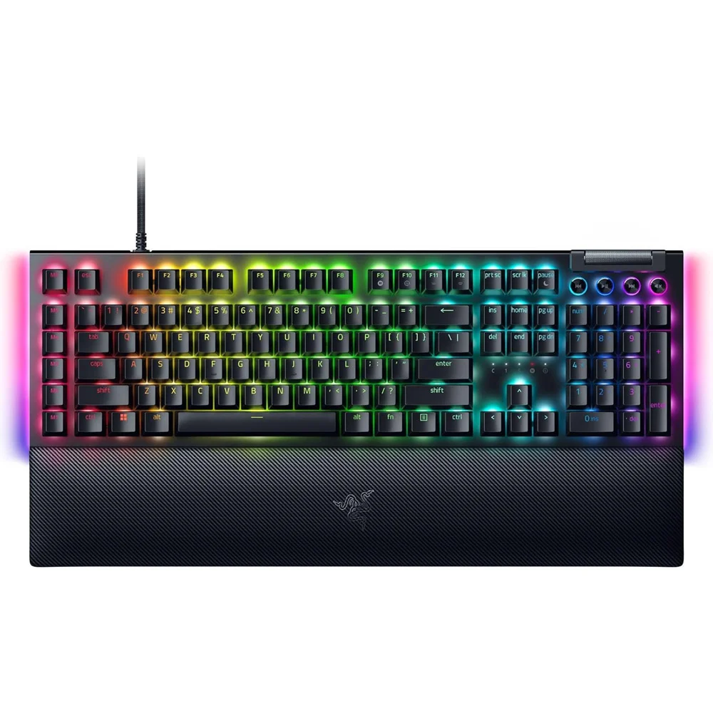 Razer BlackWidow V4 mehanička gejmerska tastatura Green prekidači RGB US raspored