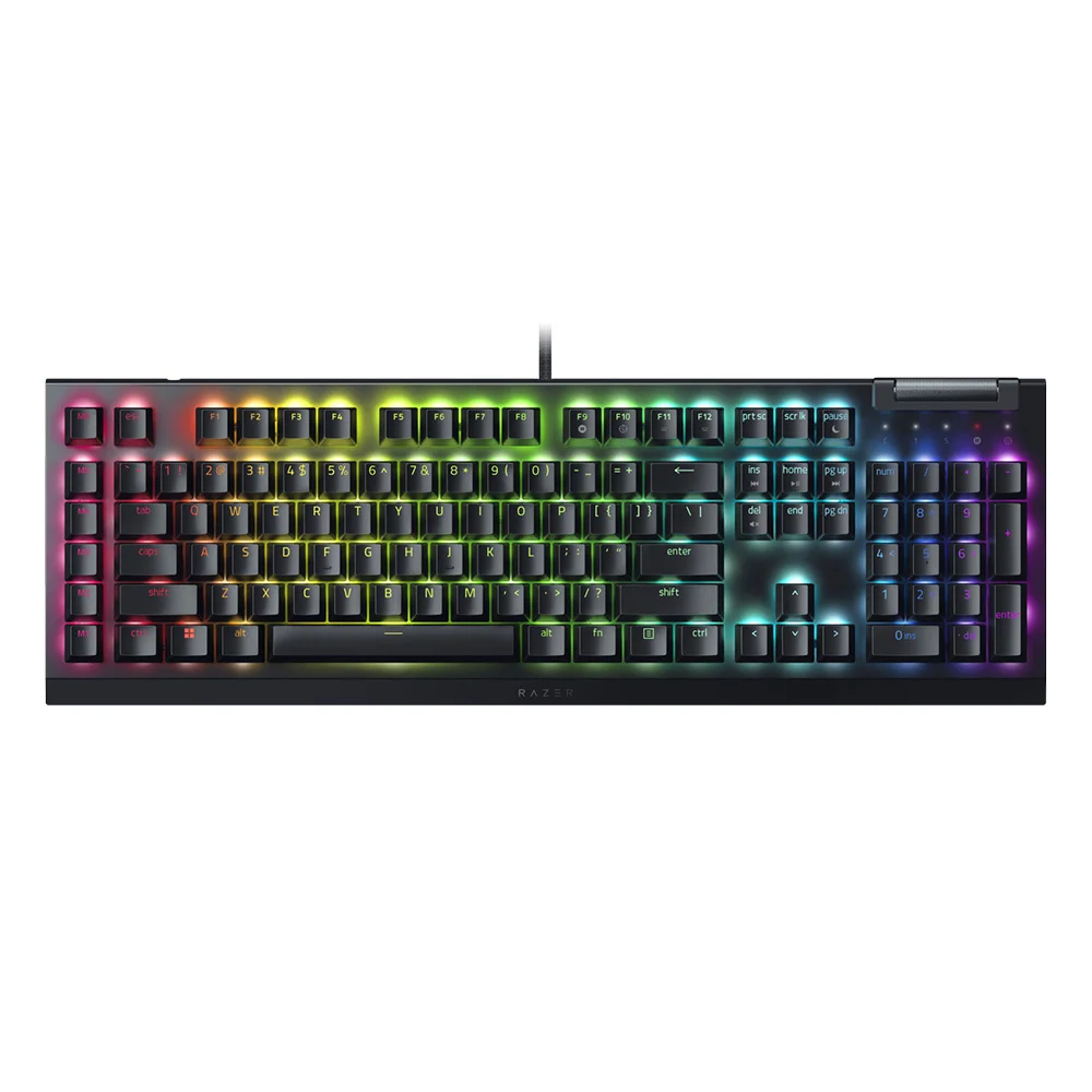 Razer BlackWidow V4 X mehanička gejmerska tastatura Green prekidači RGB US raspored