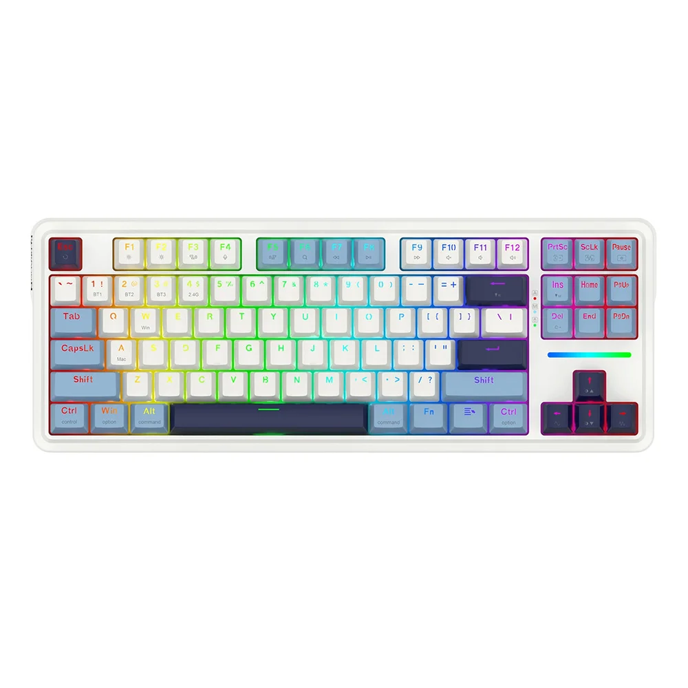 Redragon Antonium Pro mehanička tastatura bežična 87 tastera RGB K728WBB-RGB-PRO