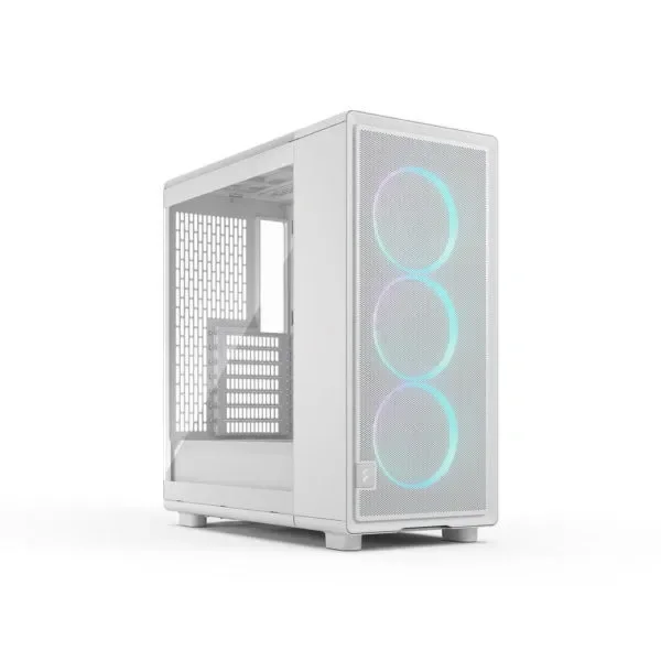 Fractal Design Epoch RGB White TG Clear ATX kućište 3x ARGB ventilator FD-C-EPO1A-05