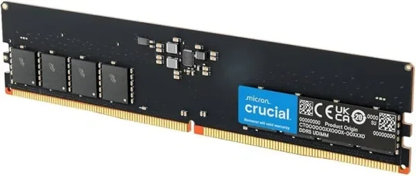 Crucial 32GB DDR5 5600MHz CL46 RAM memorija DIMM CT32G56C46U5