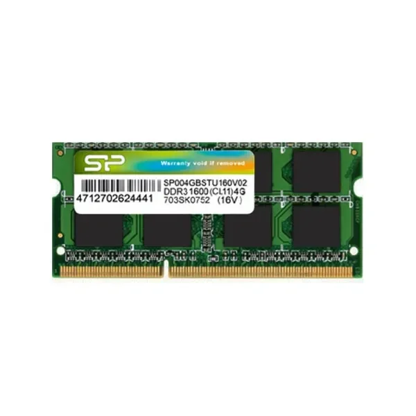 Silicon Power 8GB DDR3 SO-DIMM 1600MHz laptop memorija SP008GBSTU160N02