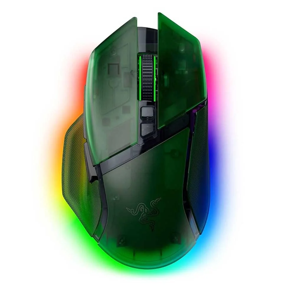 Razer Basilisk V3 Pro 35K bežični gejmerski miš 35000 DPI Phantom Green