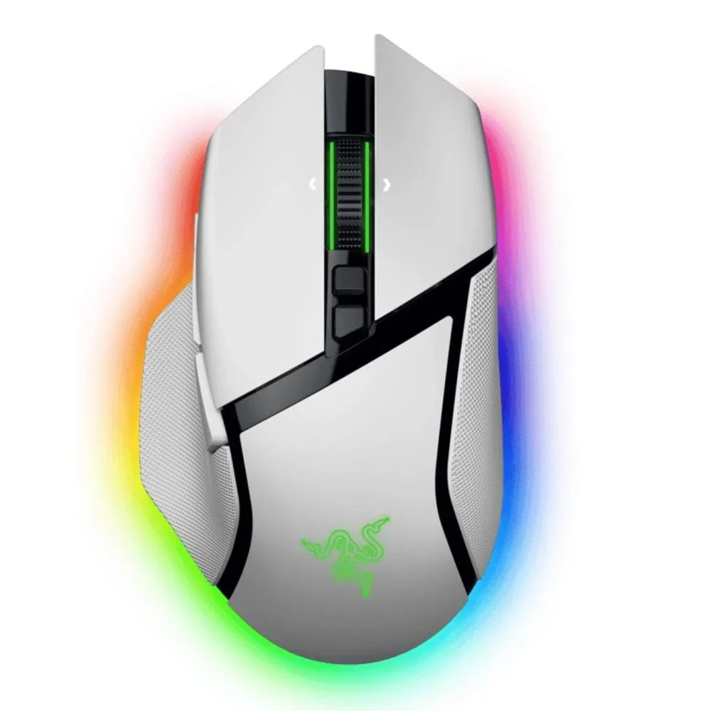 Razer Basilisk V3 Pro 35K bežični gejmerski miš 35000 DPI beli
