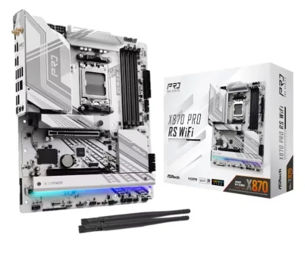 ASRock X870 Pro RS WiFi matična ploča AM5 DDR5 ATX Wi-Fi 7 USB4