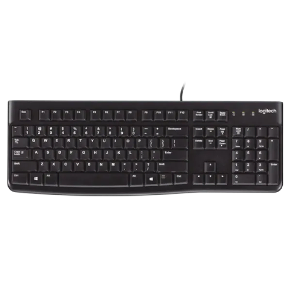 Logitech K120 žična USB tastatura US crna 920-002508