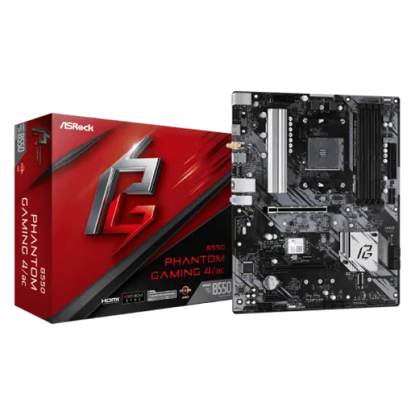 ASRock B550 Phantom Gaming 4 matična ploča AM4 ATX DDR4 PCIe 4.0