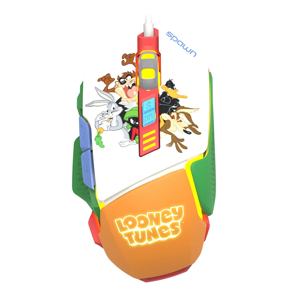 WB Looney Tunes Gaming Mouse 01 žični gejmerski miš 12800 DPI RGB