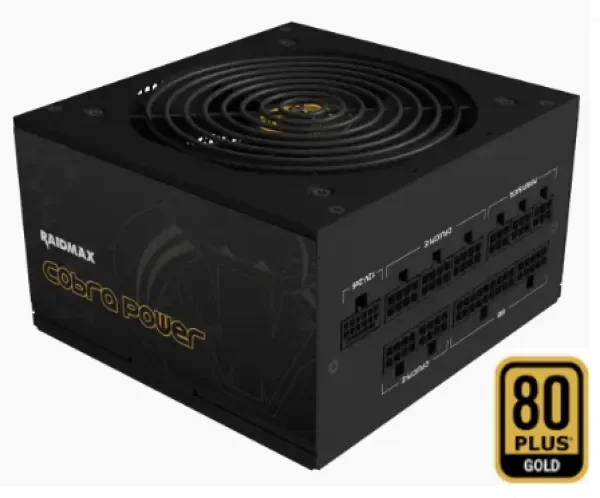 Raidmax napajanje 850W 80 Plus Gold modularno, 12VHPWR RX-850AE-M