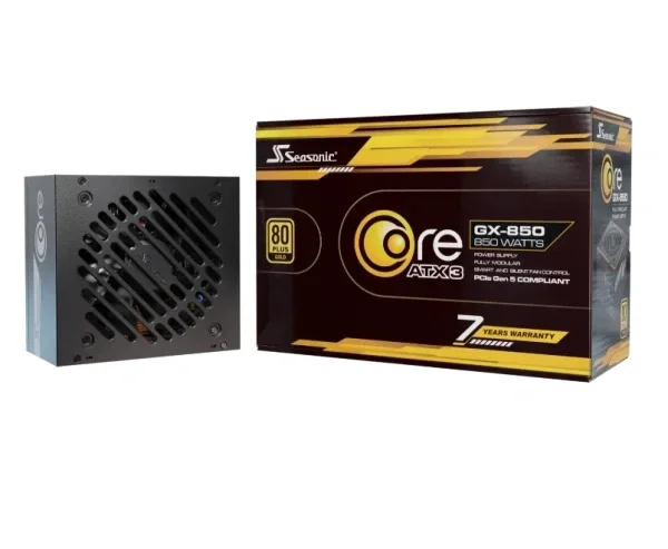 Seasonic Core GX-850 napajanje 850W 80 Plus Gold modularno ATX 3.1 SRP-CGX851-A5A32SF