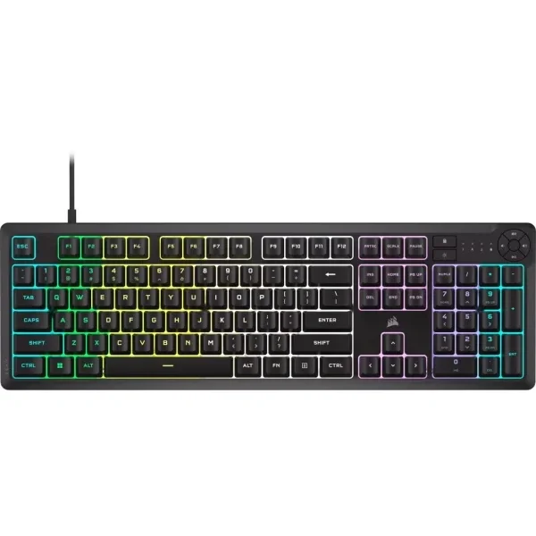 Corsair K55 CORE RGB gejmerska tastatura žična crna CH-9226C65-NA