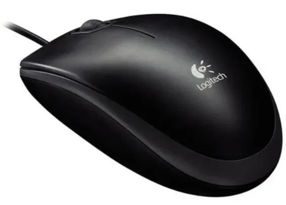 Logitech B110 Silent žični miš optički crni 910-005508