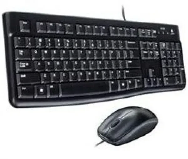 Logitech MK120 žični set tastatura i miš, SRB raspored, crni 920-002549
