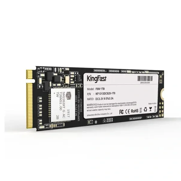 Kingfast F8N 1TB M.2 NVMe SSD 2044/1685 MB/s