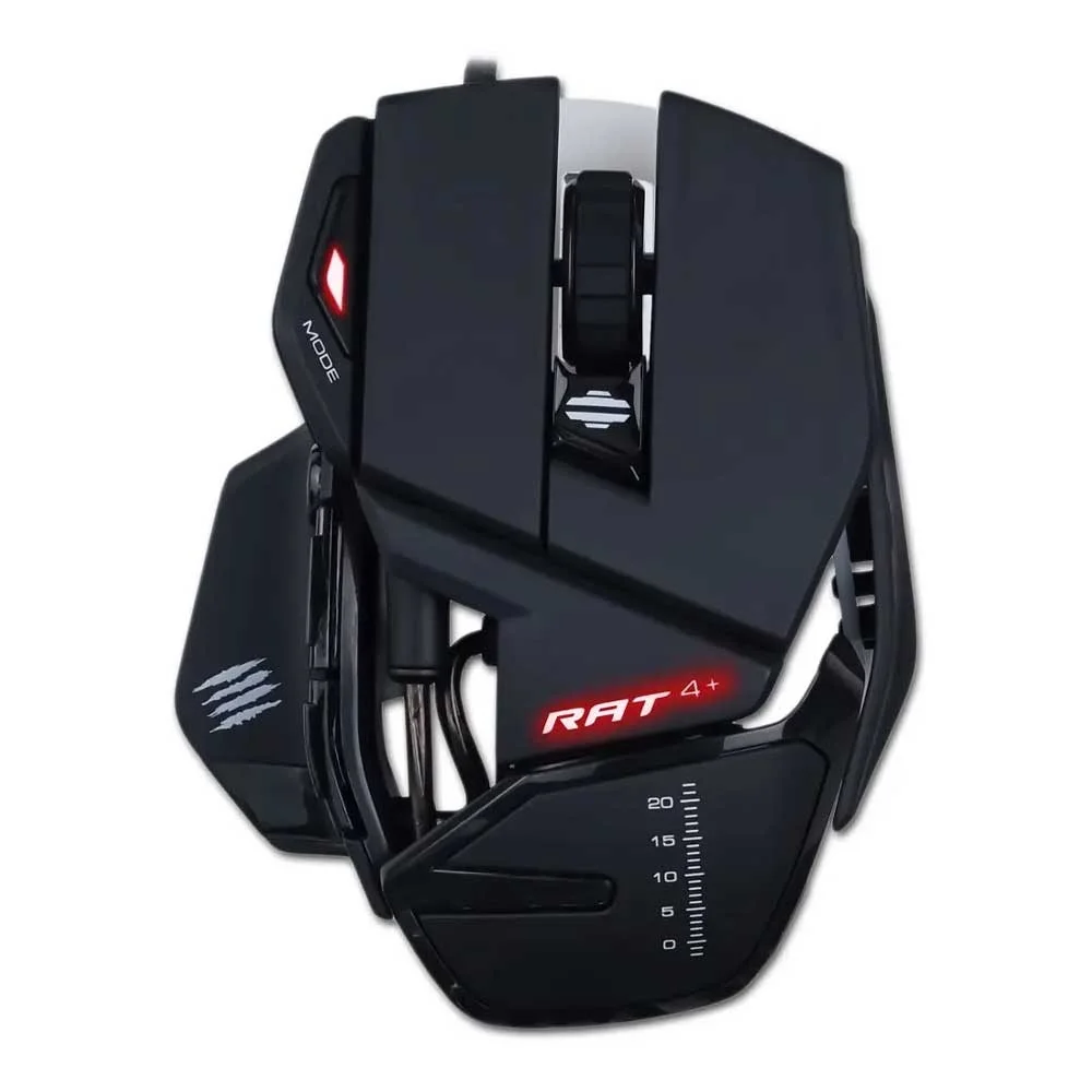 Mad Catz R.A.T. 4+ žični gejmerski miš 7200 DPI crni