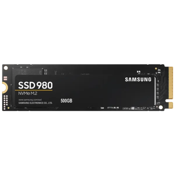 Samsung 980 SSD 500GB M.2 NVMe PCIe 3.0 do 3100 MB/s MZ-V8V500BW