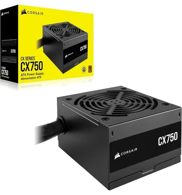 Corsair CX750 napajanje 750W 80+ Bronze ATX crno CP-9020279-EU