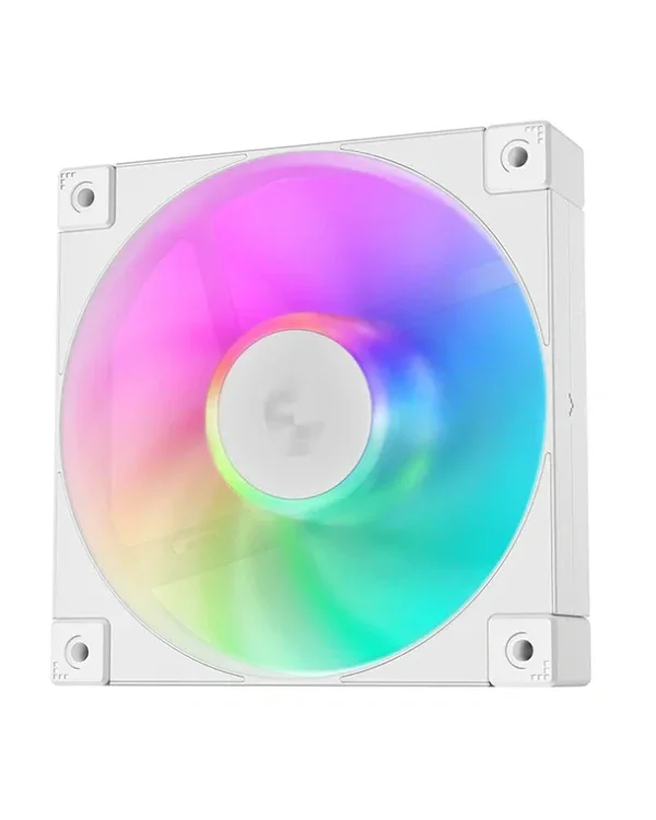 DeepCool FD12 ARGB WH ventilator 120mm beli R-FD12-WHAPN1-G