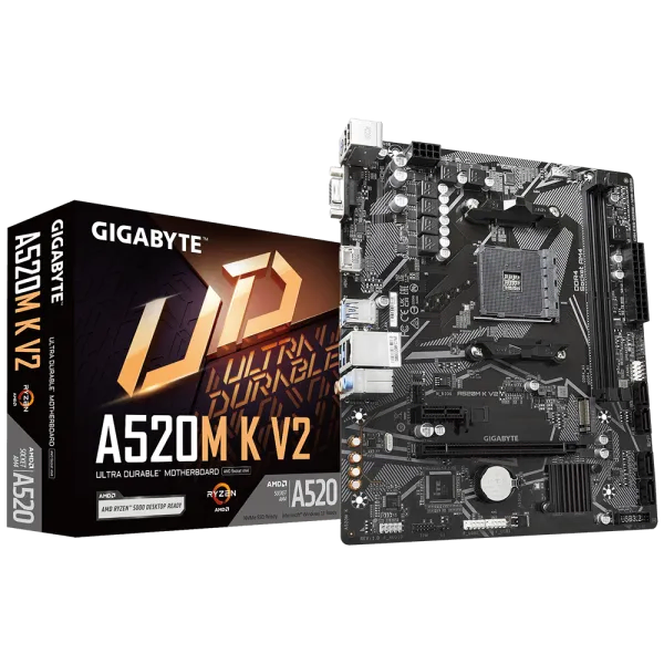 Gigabyte A520M K V2 matična ploča AM4 DDR4 Micro ATX