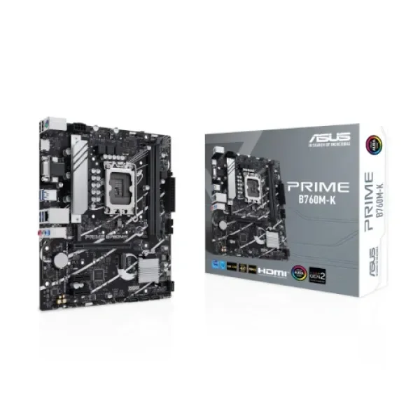 ASUS PRIME B760M-K matična ploča LGA1700 DDR5 Micro ATX
