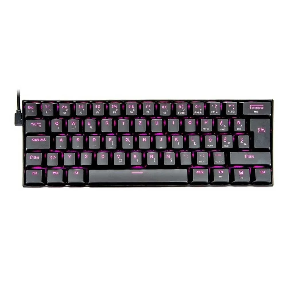 Redragon Dragonborn K630 gejmerska tastatura 60% žična sa osvetljenjem