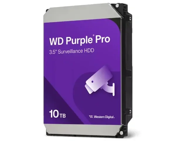 WD Purple Pro hard disk 10TB 7200RPM 512MB SATA WD102PURP