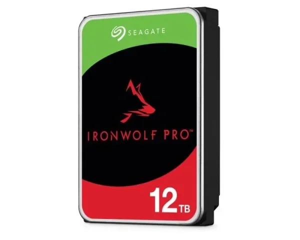 Seagate IronWolf Pro 12TB NAS hard disk 3.5" SATA 7200 RPM 256MB ST12000NT001