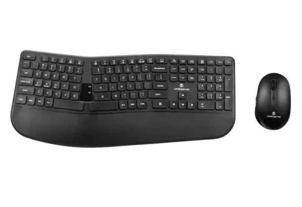 Volkano Vulcan bežična tastatura i miš set US crni VK-20302-BK