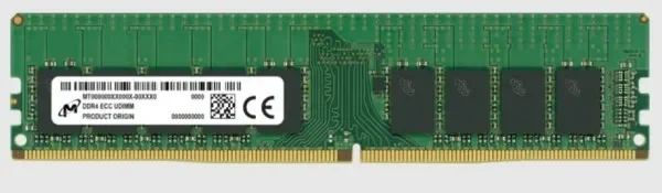 Micron 16GB DDR4 3200MHz ECC UDIMM 2Rx8 serverska memorija MTA18ASF2G72AZ-3G2R1R