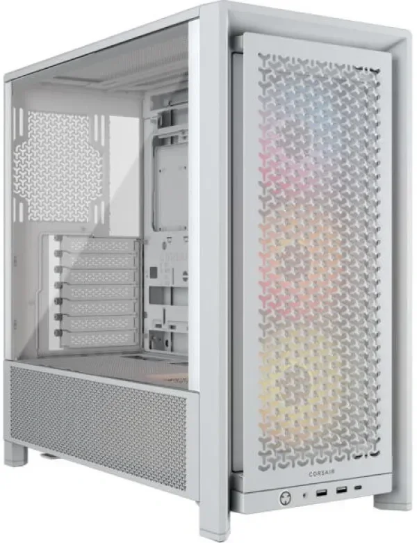Corsair FRAME 5000D RS ARGB kućište belo, 4x RS140 ARGB ventilatora, CC-9011310-WW