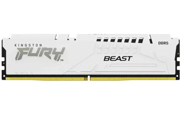 Kingston FURY Beast White 16GB DDR5 5200MHz RAM memorija KF552C40BW-16