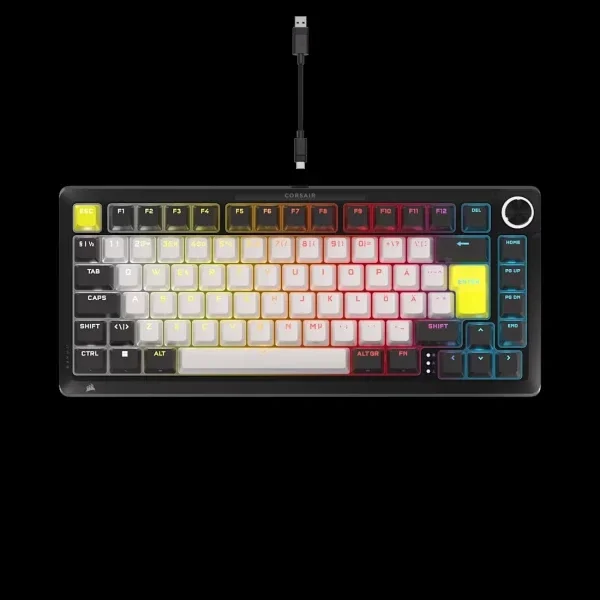 Corsair MAKR PRO 75 magnetna gejmerska tastatura 75% Rapid Trigger CH-91CE21G-NA