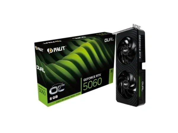 Palit GeForce RTX 5060 Dual OC grafička kartica 8GB GDDR7 NE75060S19P1-GB2063D