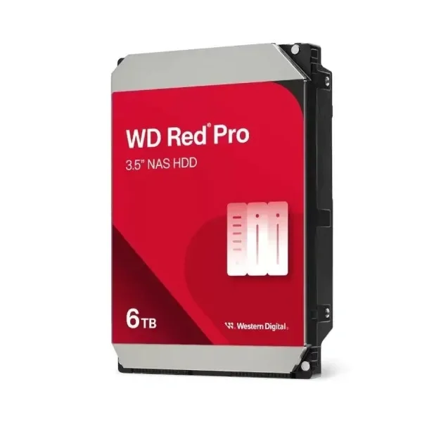 WD Red Pro 6TB hard disk 3.5" SATA 7200RPM 256MB WD6005FFBX