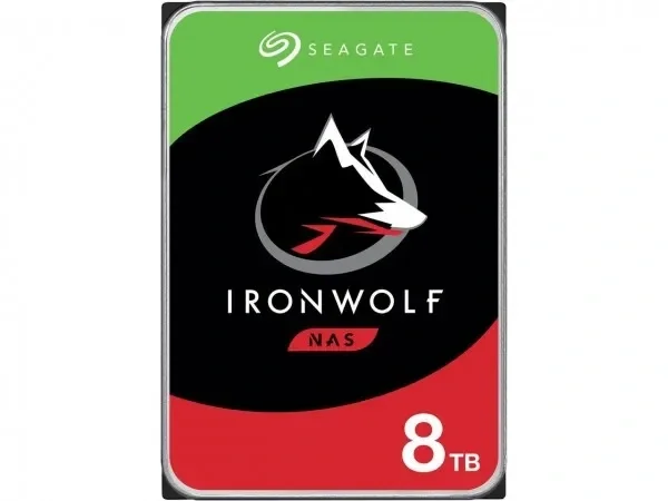 Seagate IronWolf hard disk 8TB 3.5" SATA 7200RPM 256MB za NAS ST8000VN004