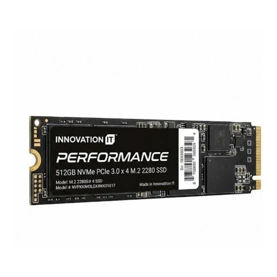 InnovationIT Performance 512GB NVMe SSD Bulk 00-512111Q