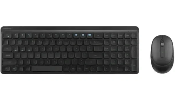 VolkanoX Scorch bežična tastatura i miš komplet, US raspored, crni VKX-209-GT