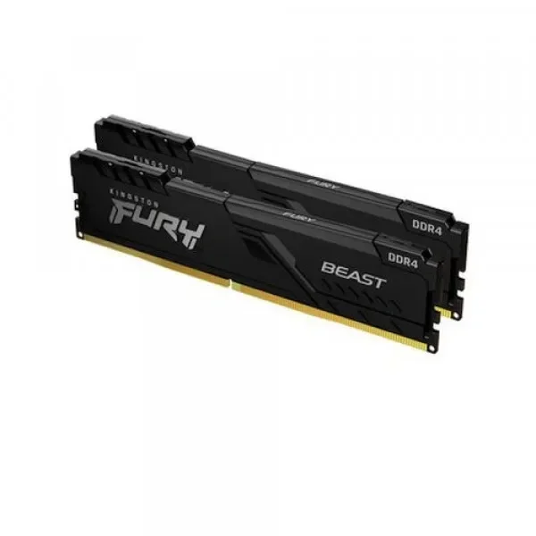 Kingston Fury Beast RAM memorija 32GB (2x16GB) DDR4 3200MHz CL16 KF432C16BBK2/32