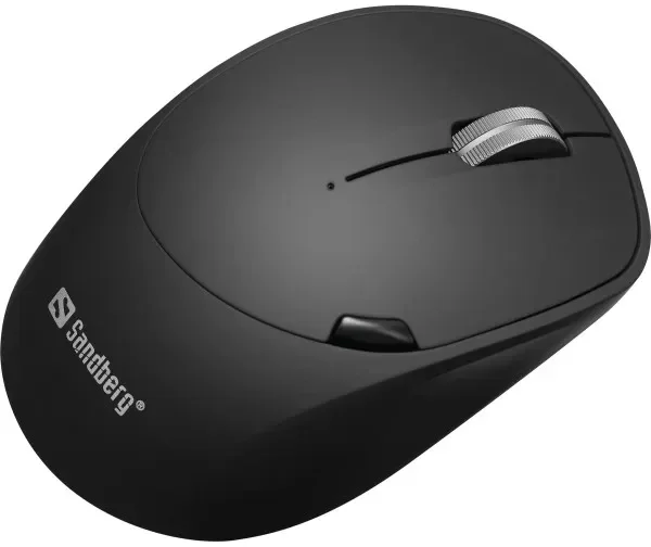 Sandberg Pro Recharge 631-02 bežični miš sa punjivom baterijom, Bluetooth + USB, 6 tastera