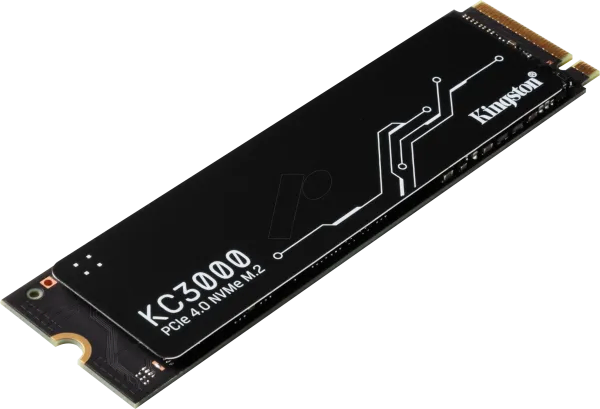 Kingston KC3000 M.2 NVMe SSD 1TB PCIe 4.0, do 7000 MB/s (SKC3000S/1024G)