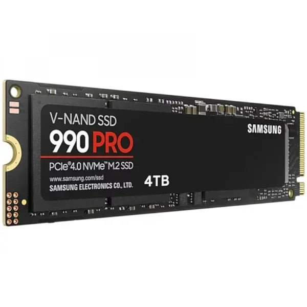 Samsung 990 Pro 4TB M.2 NVMe SSD 7450/6900 MB/s MZ-V9P4T0BW