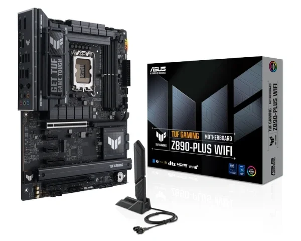 ASUS TUF GAMING WIFI matična ploča LGA1851 ATX DDR5 Wi-Fi 7 Z890-PLUS
