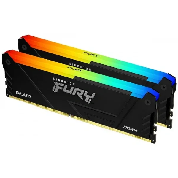 Kingston 16GB (2x8GB) DDR4 3600MHz CL17 RGB memorija KF436C17BB2AK2/16