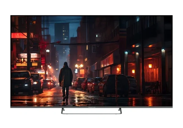 Profilo QLED televizor 65" 4K UHD Smart Google TV, sivi 65PA535EQG