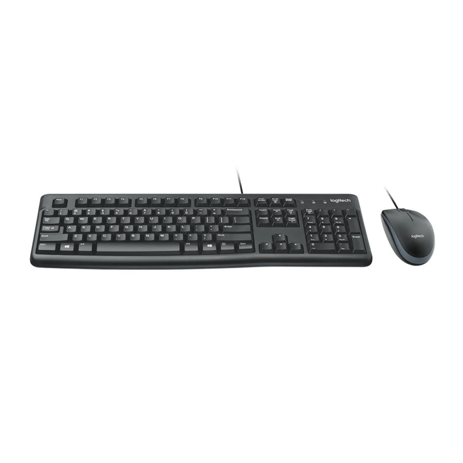 Logitech MK120 žični set tastatura i miš US raspored crni