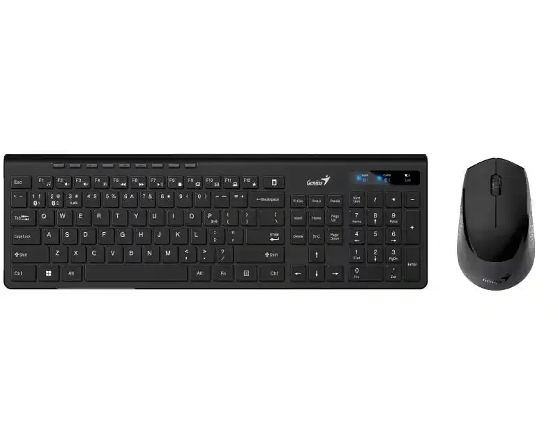 Genius SlimStar 8230 bežična tastatura i miš set US Bluetooth
