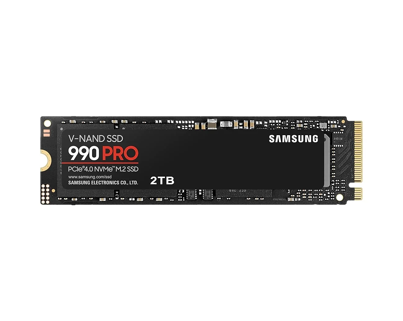 Samsung 990 PRO NVMe M.2 SSD 2TB PCIe 4.0 do 7450 MB/s MZ-V9P2T0BW