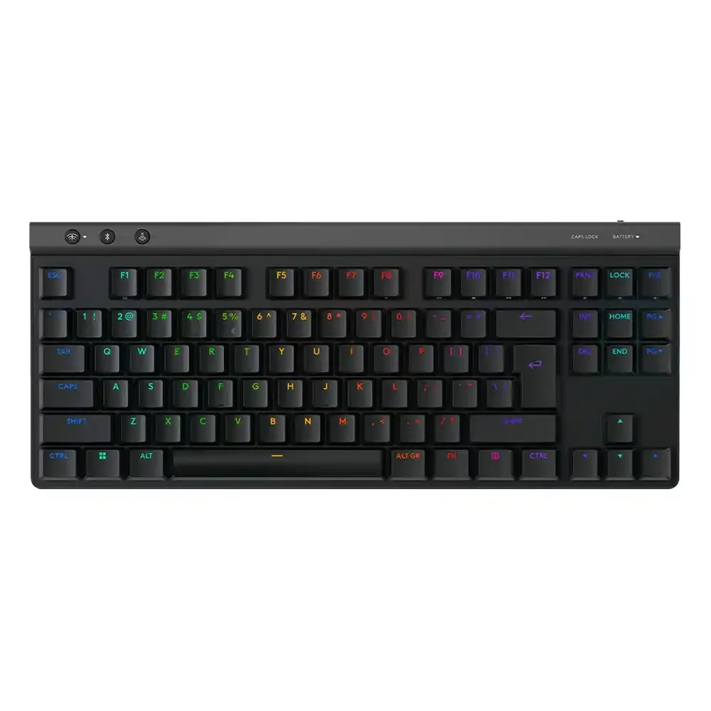 Logitech G515 Lightspeed TKL bežična mehanička gejmerska tastatura, US, crna