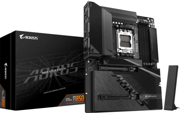 Gigabyte B850 AORUS STEALTH AM5 matična ploča ATX, DDR5, Wi-Fi 7, 4x M.2