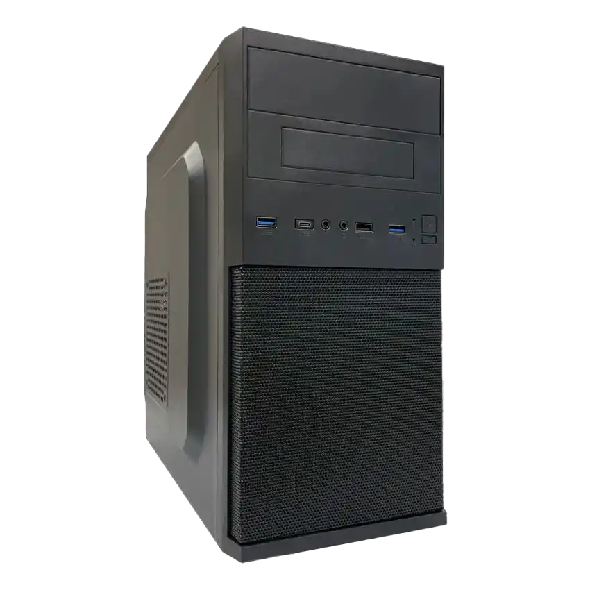 LC 2004MB V3 Micro ATX kućište za računar, USB-C, crno